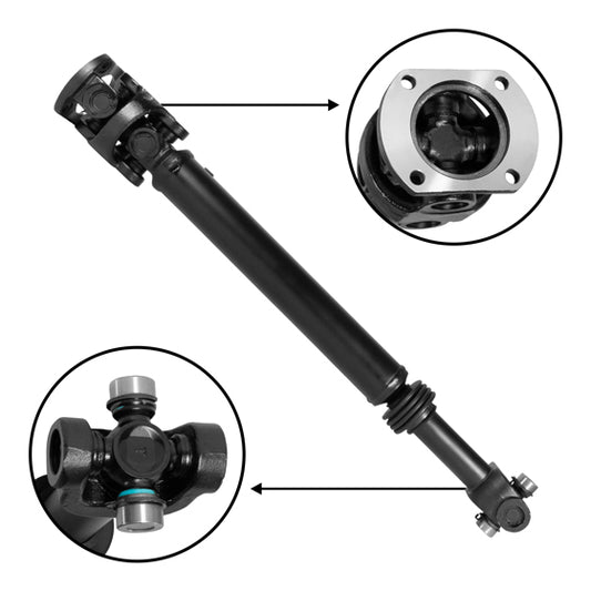 Front Driveshaft For Dodge Ram, 29-1/8 Inch Center To Center USA Standard Gear