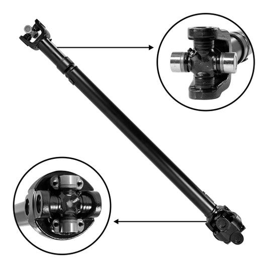 New Front Driveshaft For Wrangler, 38 Inch Center To Center USA Standard Gear