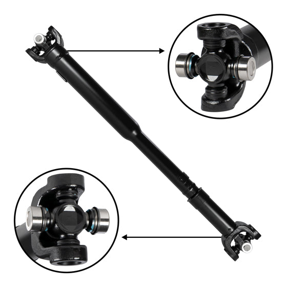 Front Driveshaft GM K2500 & K3500 Pickup, 30-1/8 Inch Center To Center USA Standard Gear
