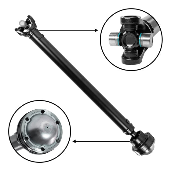 Std Front Driveshaft Sport Trac & Mountaineer, 29-5/8 Inch Flange To Center USA Standard Gear