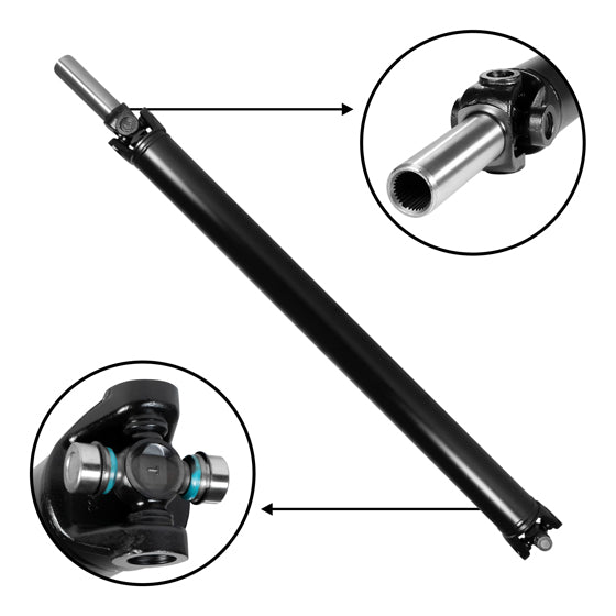 Rear Driveshaft For GM Silverado & Sierra, 43-1/4 Inch Center To Center USA Standard Gear