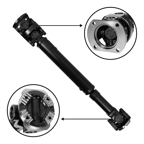 New Front Driveshaft For Ram 2500 & 3500, 26-1/8 Inch Center To Center USA Standard Gear