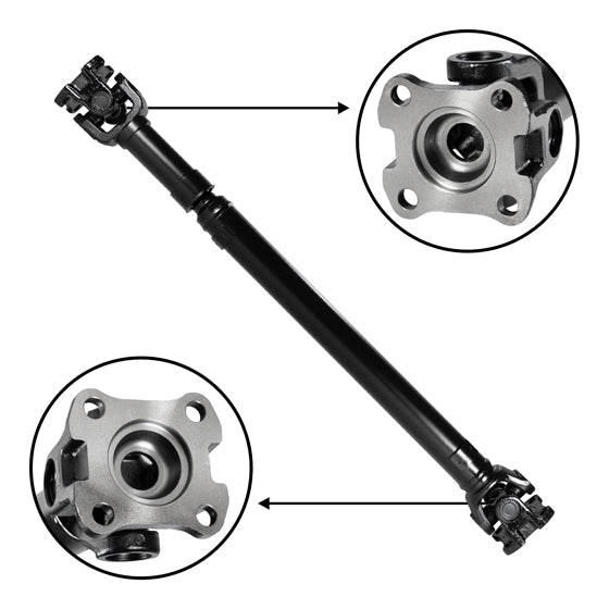 Std Front Driveshaft F150, Expedition, Navigator 33-1/4 Inch Flange To Flange USA Standard Gear