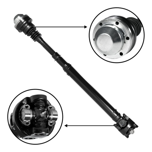 New Front Driveshaft For Grand Cherokee, 32-7/8 Inch Flange To Center USA Standard Gear