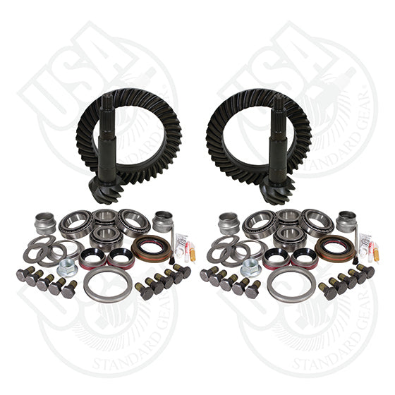 USA Standard Gear TJ Gear and Install Kit Package Jeep TJ Rubicon 4.56-5.13 Ratio USA Standard Gear