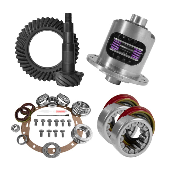 8.6 Inch GM 4.88 Rear Ring & Pinion, Install Kit, 30Spl Posi, Axle Bearing & Seals 2009-2013 Cadillac Escalade USA Standard Gear