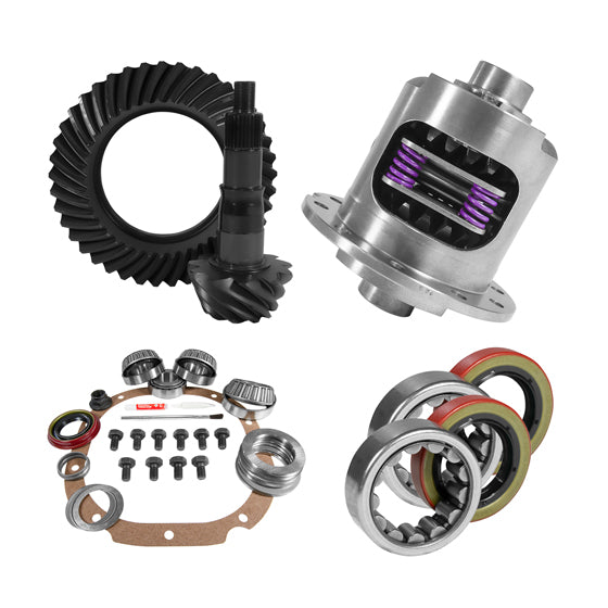8.8 Inch Ford 3.73 Rear Ring & Pinion, Install Kit, 31Spl Posi, 2.53 Inch Axle Bearing USA Standard Gear