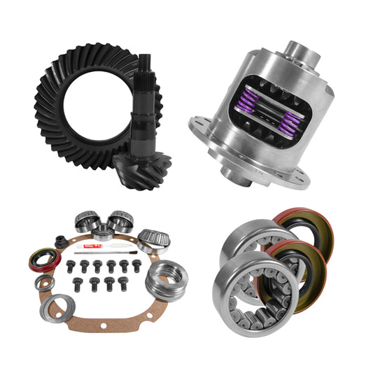 8.8 Inch Ford 3.73 Rear Ring & Pinion, Install Kit, 31Spl Posi, 2.99 Inch Axle Bearing 1997-2002 Ford Expedition USA Standard Gear