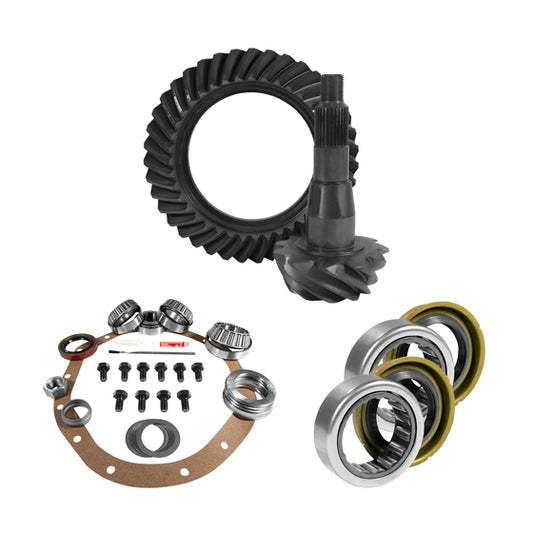9.25 Inch Chy 3.21 Rear Ring & Pinion, Install Kit, 1.705 Inch Axle Bearing & Seal USA Standard Gear