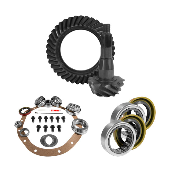9.25 Inch Chy 3.55 Rear Ring & Pinion, Install Kit, 1.705 Inch Axle Bearing & Seal USA Standard Gear