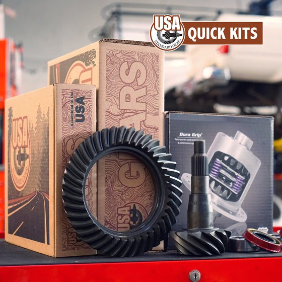USA Standard Gear ZF 9.25 inch CHY 3.21 Rear Ring and Pinion Install Kit Axle Bearings and Seal USA Standard