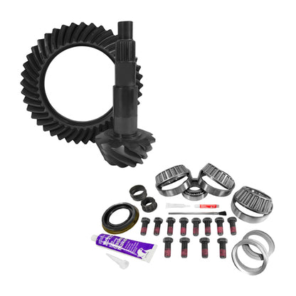 11.5 Inch Aam 4.56 Rear Ring & Pinion, Install Kit, 4.125 Inch Od Pinion Bearing USA Standard Gear