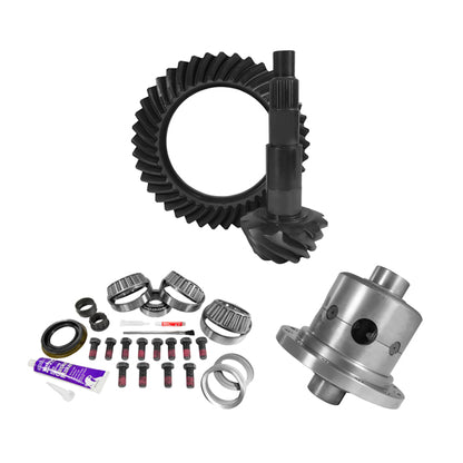 11.5 Inch Aam 4.11 Rear Ring & Pinion, Install Kit, Posi, 4.375 Inch Od Pinion Bearing USA Standard Gear