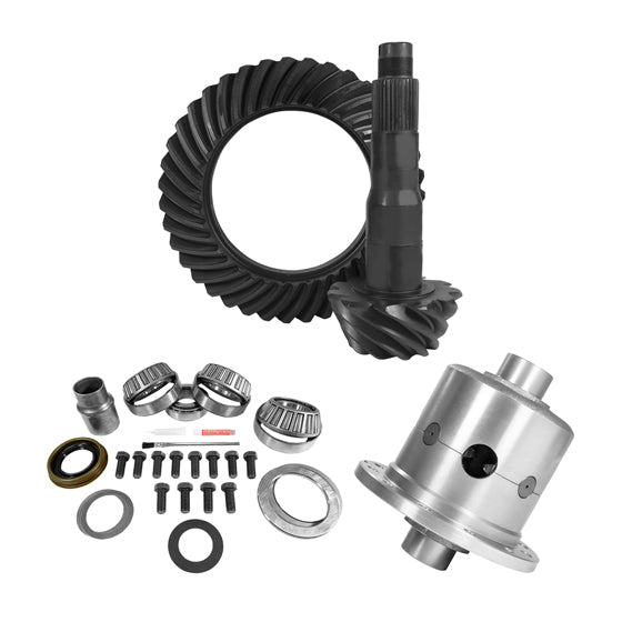 10.5 Inch Ford 4.88 Rear Ring & Pinion, Install Kit, 35 Spline Posi USA Standard Gear