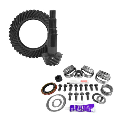 11.25 Inch Dana 80 4.11 Rear Ring & Pinion, Install Kit, 4.125 Inch Od Head Bearing USA Standard Gear