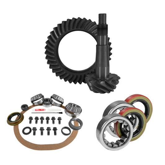 8.25 Inch Chy 4.88 Rear Ring & Pinion, Install Kit, 1.618 Inch Id Axle Bearing & Seals USA Standard Gear