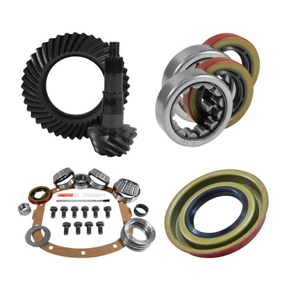 7.5 Inch/7.625 Inch GM 3.42 Rear Ring & Pinion, Install Kit, 2.25 Inch Od Axle Bearing USA Standard Gear