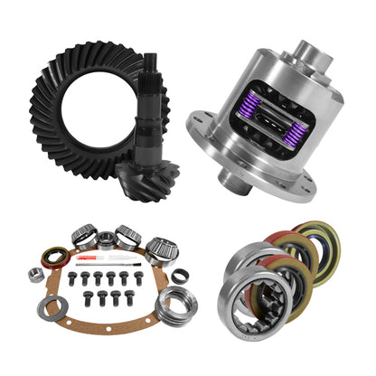 7.5/7.625 GM 3.73 Rear Ring & Pinion, Install Kit, 28Spl Posi, Axle Bearing USA Standard Gear