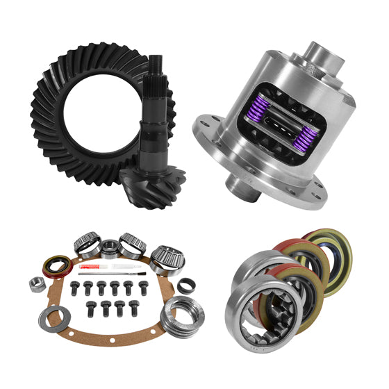 7.5/7.625 GM 4.11 Rear Ring & Pinion, Install Kit, 28Spl Posi, Axle Bearing USA Standard Gear