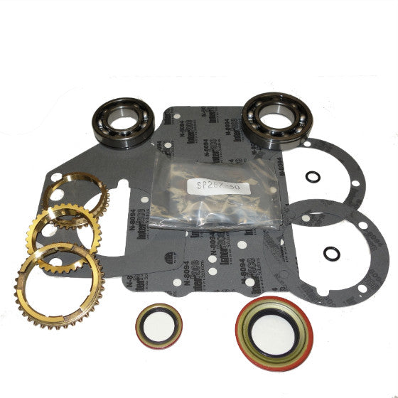 RAN/RAT/T150 Transmission Bearing/Seal Kit w/Synchros 1st Blocker Larger Than 2nd-3rd Rings 3-Speed Manual Trans USA Standard Gear