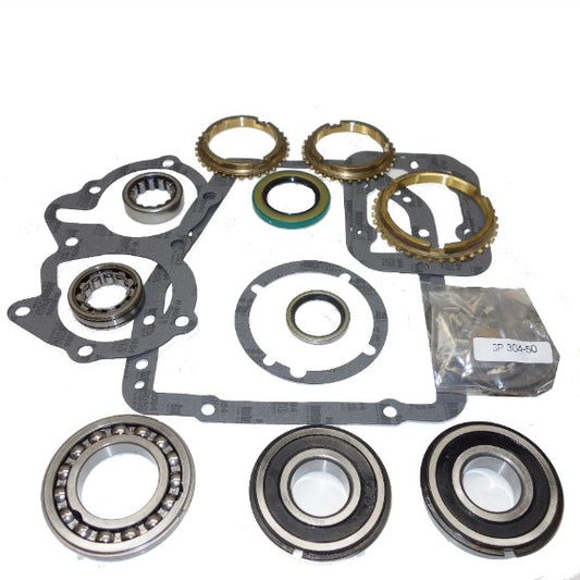 SM465 Transmission Bearing/Seal Kit w/Snychro Rings 88-91 Chevrolet/GMC Trucks 4-Speed Manual Trans Aluminum Top Cover USA Standard Gear