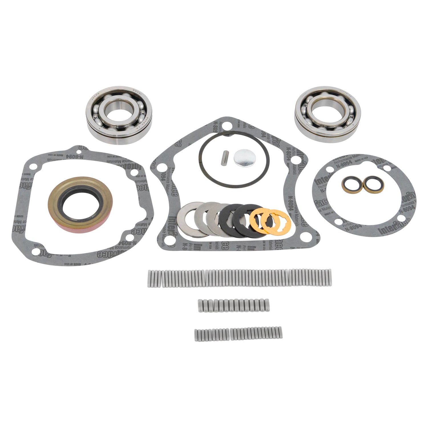 Manual Bearing Kit 1955-1968 GM 3-Speed 4-Bolt Side Cover USA Standard Gear
