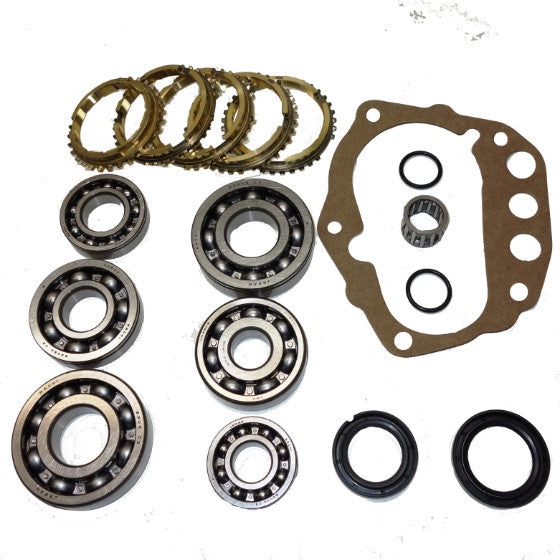 FS5W71 Transmission Bearing/Seal Kit w/Synchro Rings 98-04 Nissan Frontier 5-Speed Manual Trans 2WD USA Standard Gear