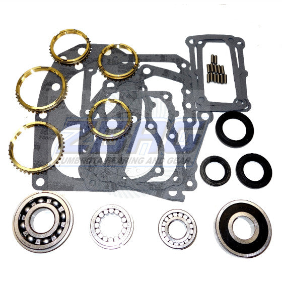 G57/G58/G59 Transmission Bearing/Seal Kit w/Synchro Rings 89-95 Pickup/4Runner Plus 91-93 Previa 5-Speed Manual Trans Bearing USA Standard Gear