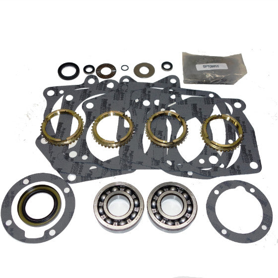 T10 Transmission Bearing/Seal Kit w/Synchro Rings 66-74 AMC/Buick/Chevrolet/Ford Cars 4-Speed Manual Trans 307 Input USA Standard Gear