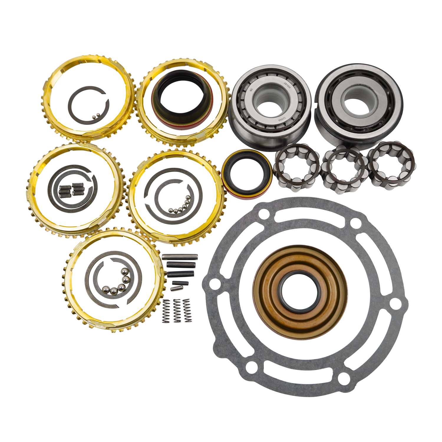 Manual Getrag Bearing Kit 88-89 GM Truck 1St Design 3-Pc, W/Synchro USA Standard Gear-1