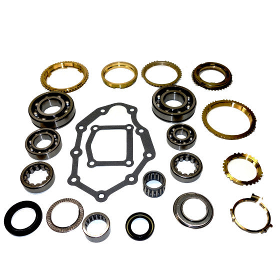 FS5R30A Transmission Bearing/Seal Kit w/Synchro Rings 86-89 Nissan 300ZX/87-92 Nissan D21 Hardbody/87-92 Nissan Pathfinder 5-Speed Manual Trans USA Standard Gear