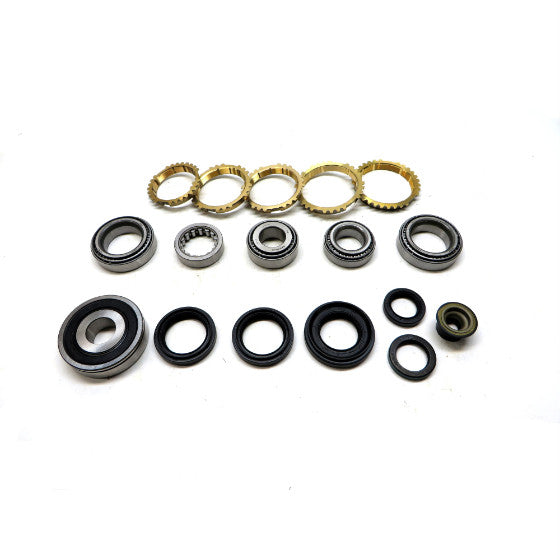 MV3 Transmission Bearing/Seal Kit w/Synchro Rings 98-01 Chevy Metro/89-97 Geo Metro/02-07 Suzuki Aerio/95-98 Suzuki Esteem/89-01 Suzuki Swift 5-Speed Manual Trans USA Standard Gear