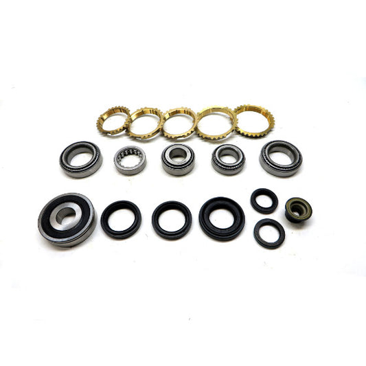 MV3 Transmission Bearing/Seal Kit w/Synchro Rings 98-01 Chevy Metro/89-97 Geo Metro/02-07 Suzuki Aerio/95-98 Suzuki Esteem/89-01 Suzuki Swift 5-Speed Manual Trans USA Standard Gear