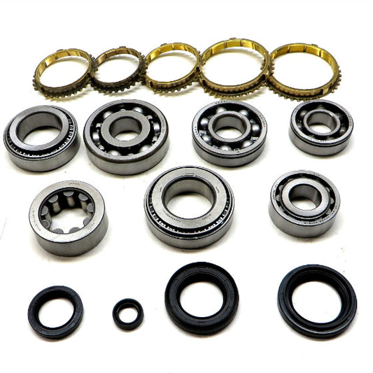 L3/S20/S40 Transmission Bearing/Seal Kit w/Synchro Rings 88-00 Honda Civic Plus 88-91 Honda CRX and del Sol 4-Speed/5-Speed Manual Trans 1.5L Not SOHC Engine USA Standard Gear