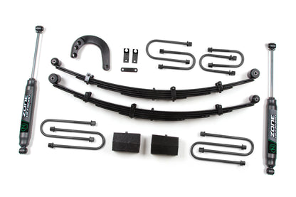 77-87 Chevy/GMC K1500 4 Inch Suspension Lift Kit With Nitro Shocks Zone Offroad-3