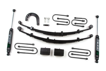 73-76 Chevy/GMC K10 Pickup 4 Inch Suspension With Nitro Shocks Zone Offroad-1
