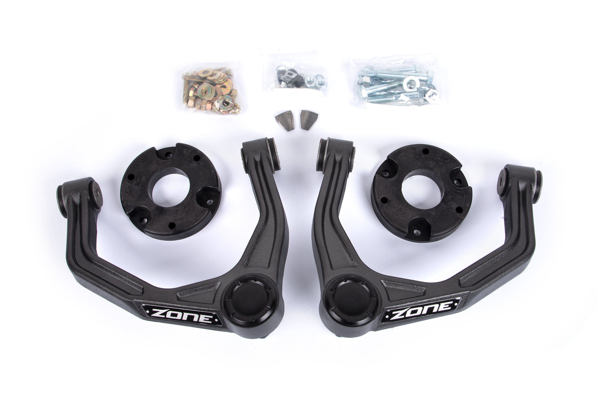 19-26 Chevrolet/GMC 1500 4WD 2 Inch Leveling Kit W/UCA's Zone Offroad-1