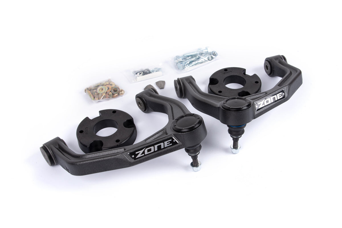 19-26 Chevrolet/GMC 1500 4WD 2 Inch Leveling Kit W/UCA's Zone Offroad-2