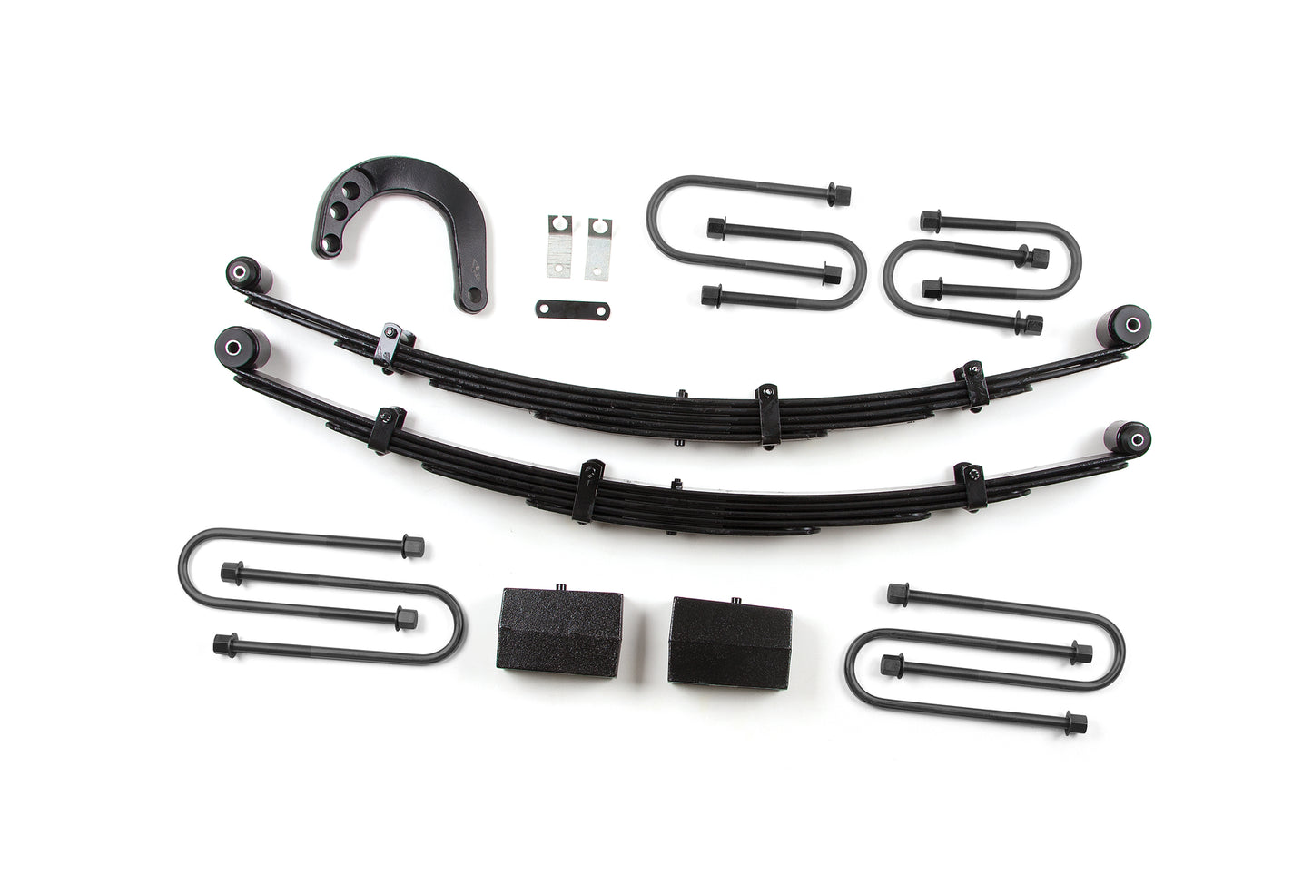 4 Inch Leaf Spring Lift Kit 88-91 Chevy 1/2 Ton SUV 4 Inch Lift Kit Zone Offroad
