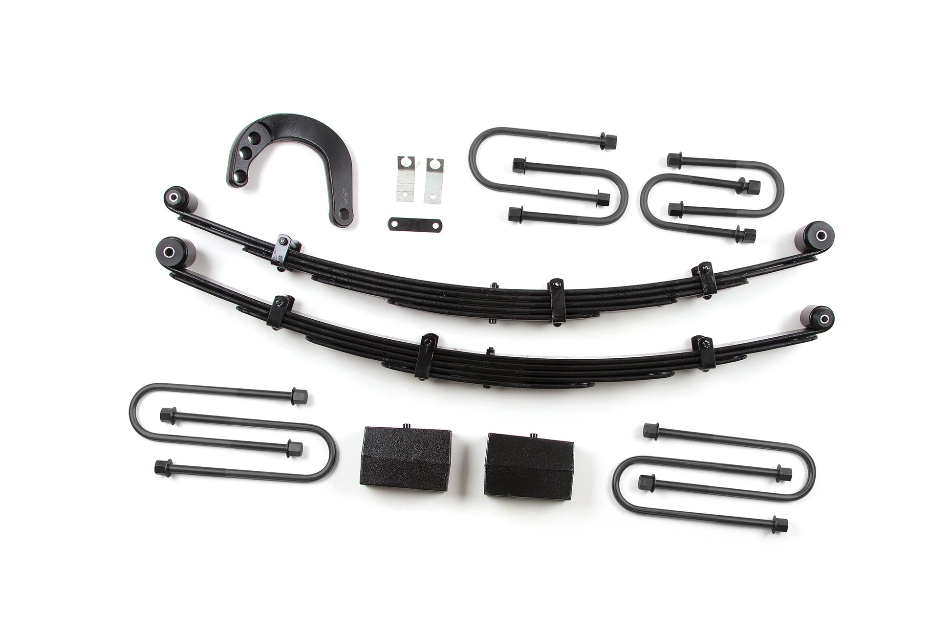 4 Inch Leaf Spring Lift Kit 88-91 Chevy 1/2 Ton SUV 4 Inch Lift Kit Zone Offroad
