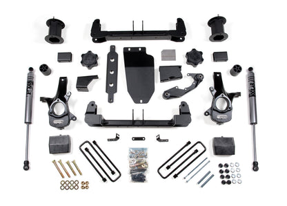 14-18 Silverado/Sierra 1500 4WD 6.5 Inch Cast Steel Arms Zone Offroad-7