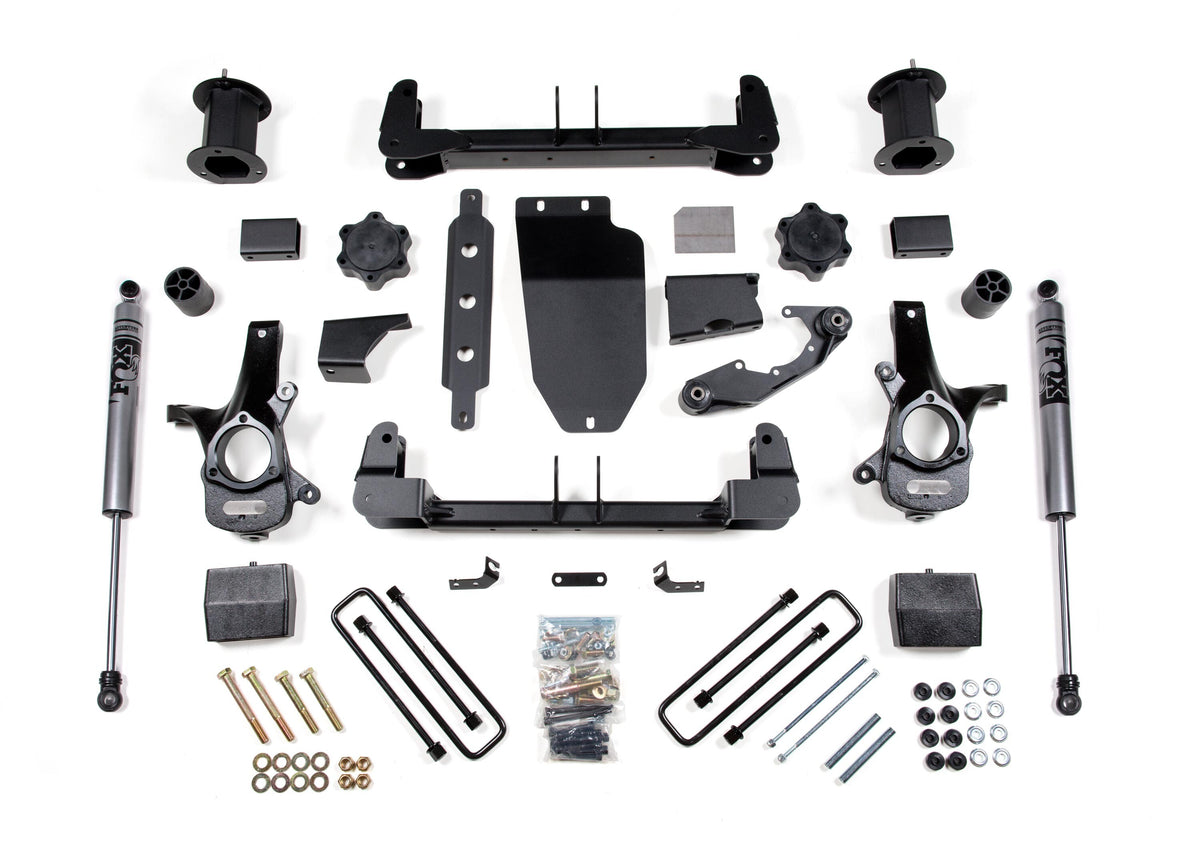 14-18 Silverado/Sierra 1500 4WD 6.5 Inch Alum/Stamped Arms Zone Offroad-7