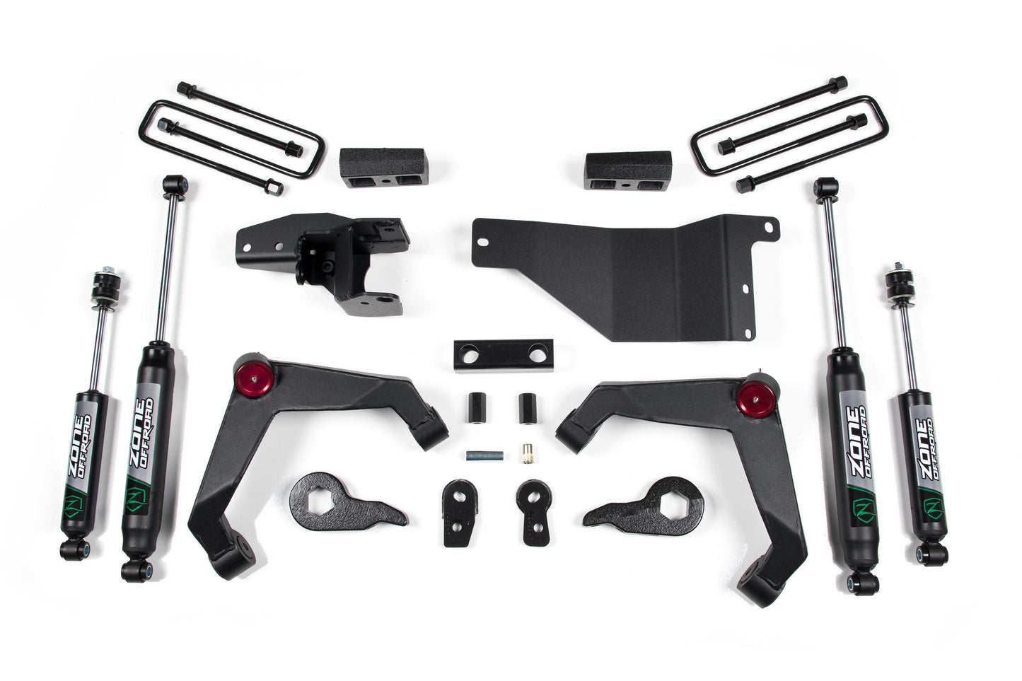 01-06 Yukon XL Avalanche 2500 07-10 Silverado/Sierra 2500HD/3500HD 3 Inch Adventure Series With Nitro Shocks Zone Offroad