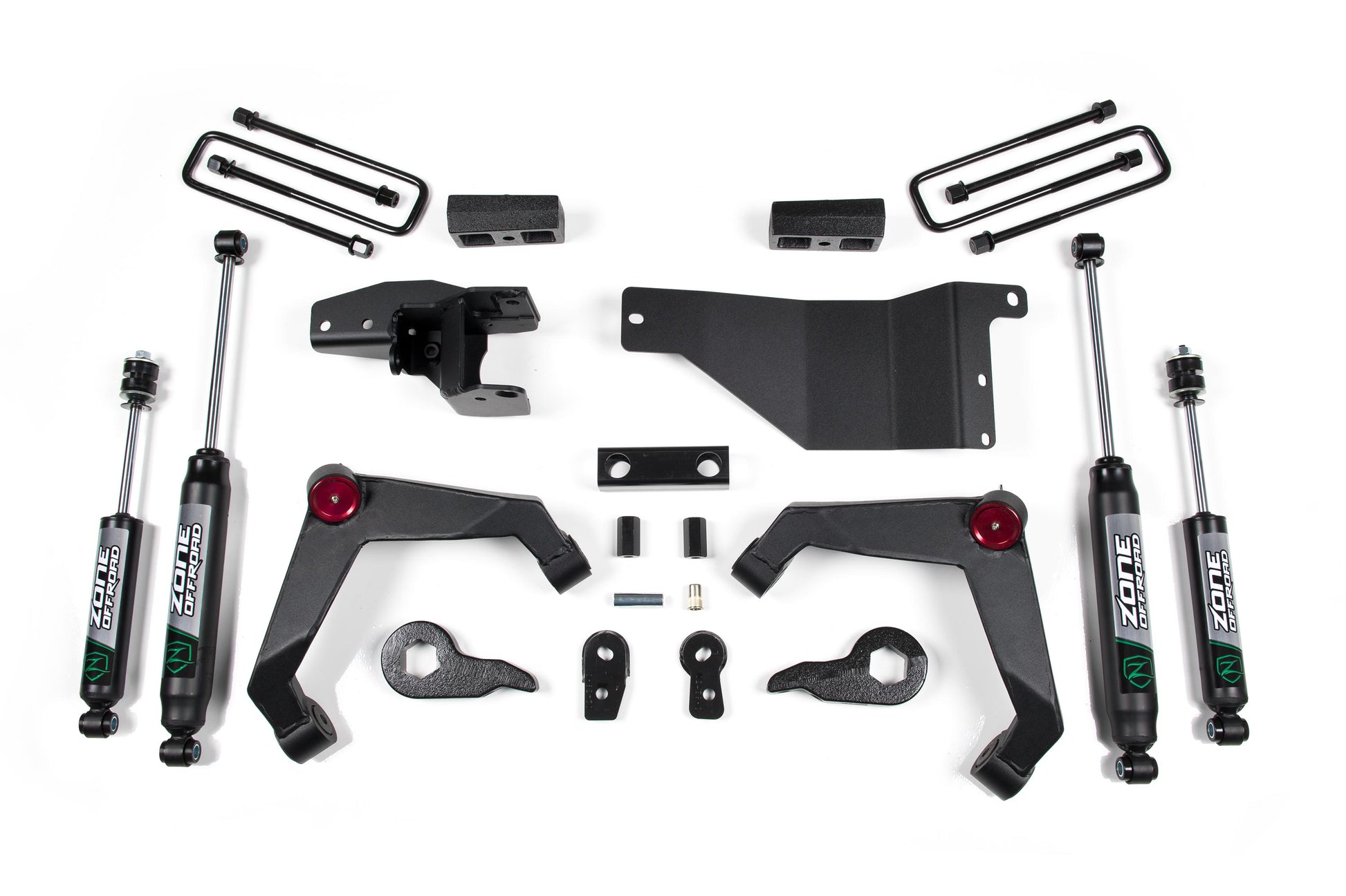 01-06 Yukon XL Avalanche 2500 07-10 Silverado/Sierra 2500HD/3500HD 3 Inch Adventure Series With Nitro Shocks Zone Offroad