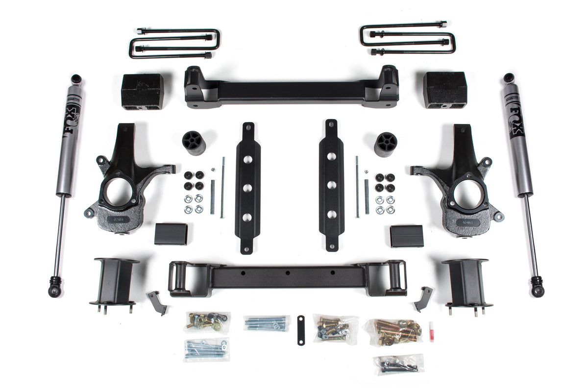 14-18 Silverado/Sierra 1500 2WD 6.5 Inch Cast Steel Arms Zone Offroad-6