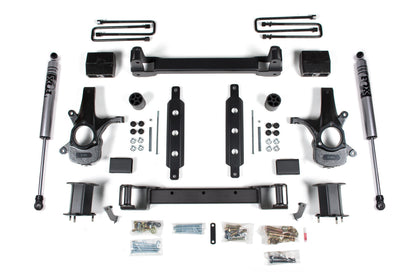 14-18 Silverado/Sierra 1500 2WD 4.5 Inch Alum/Stamped Arms Zone Offroad-6