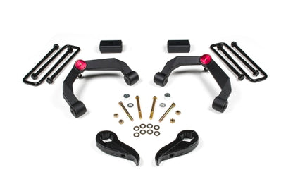 11-19 Silverado/Sierra 2500HD/3500HD 3 Inch UCA Lift Kit With Overloads No Shocks Zone Offroad