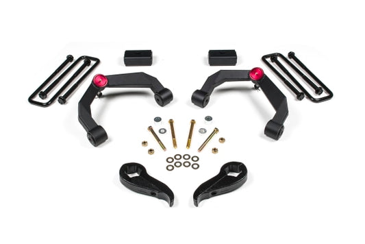 11-19 Silverado/Sierra 2500HD/3500HD 3 Inch UCA Lift Kit With Overloads No Shocks Zone Offroad