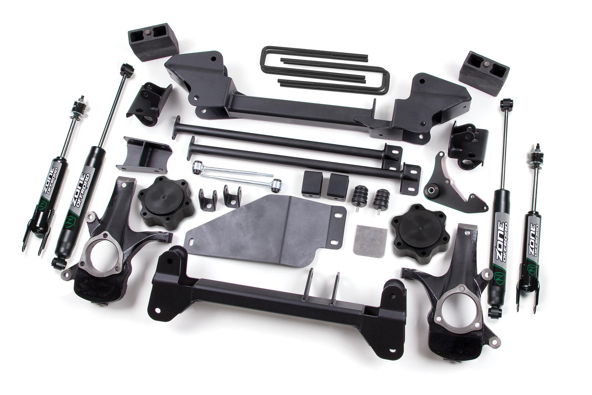 99-06 K1500 00-06 Silverado/Sierra 1500 6 Inch Torsion Bar Drop Lift Kit Zone Offroad