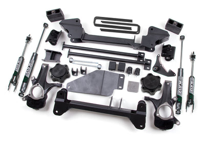 99-06 K1500 00-06 Silverado/Sierra 1500 6 Inch Torsion Bar Drop Lift Kit Zone Offroad